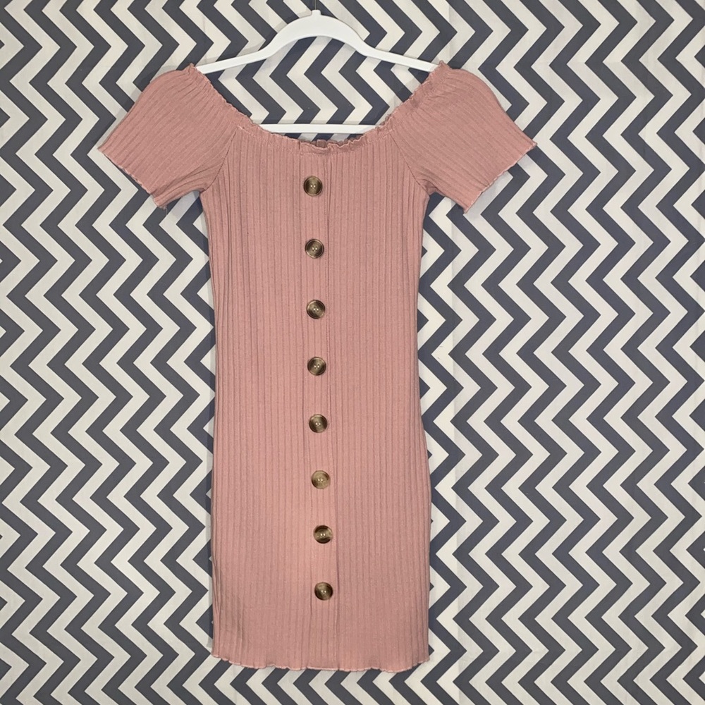 Dusty pink dress